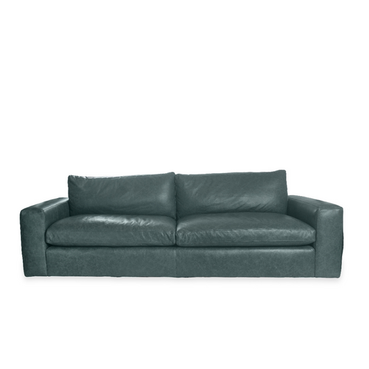 Arhaus Kipton Wide Arm Leather Sofa