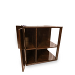 Rare Edward Wormley for Dunbar End Tables with Liquor Cabinets