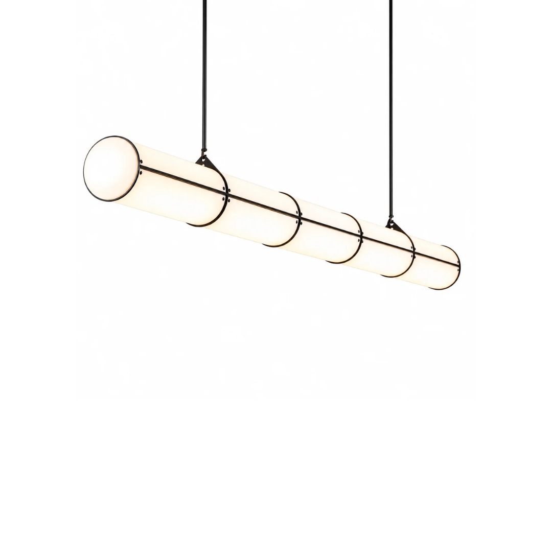 Roll & Hill Endless 5 Chandelier Endless Pendant by Jason Miller (Brand New- 65 Available)