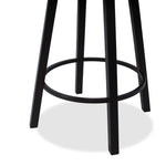 Amisco Link Swivel Leather Barstools, Set of 6