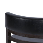 Amisco Link Swivel Leather Barstools, Set of 6