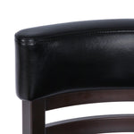 Amisco Link Swivel Leather Barstools, Set of 6