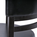 Amisco Link Swivel Leather Barstools, Set of 6