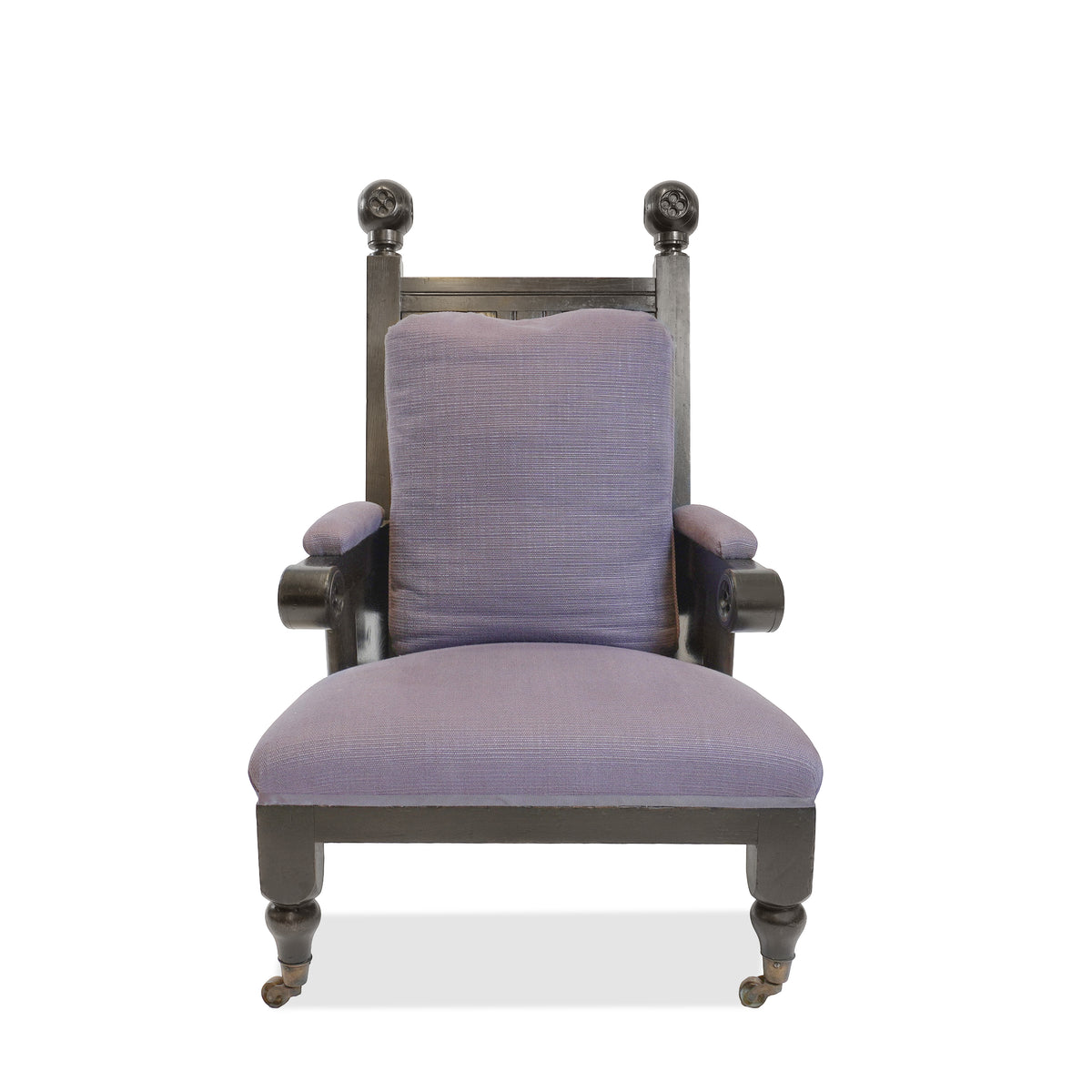 Antique Anglo Indian Accent Armchair