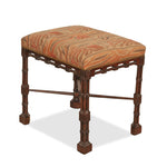 Antique Chippendale Style Mahogany Stool