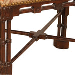 Antique Chippendale Style Mahogany Stool