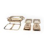 Antique Silver Plated Chafing Dish