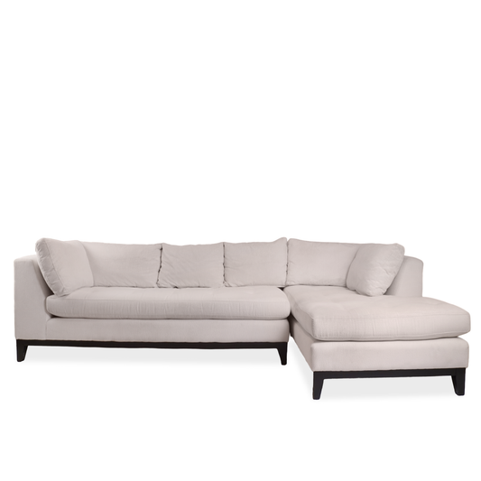 Arhaus Bryden Two Piece Daybed Corner Sectional Sofa