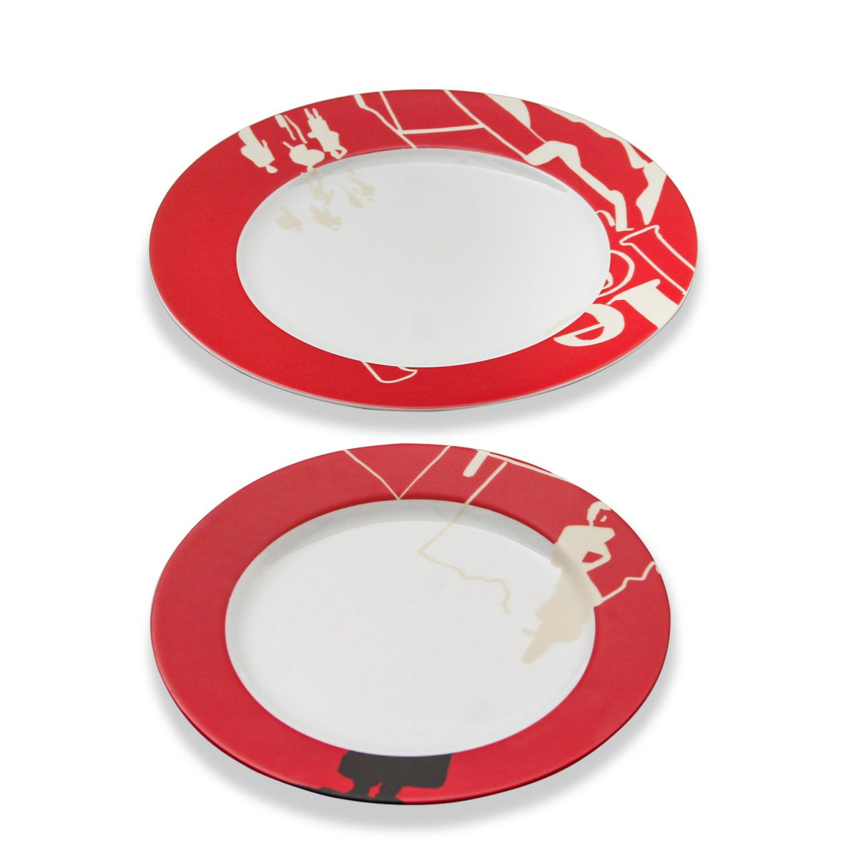 Set of 12 Bernardaud Plates (Three Sets Available)