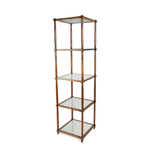 Baker Furniture Cane Étagère Bookcase