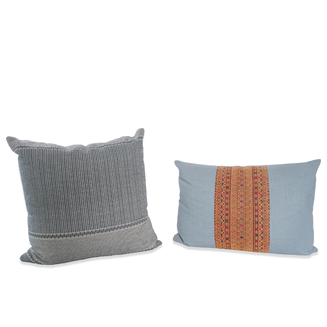 Boho Custom Decorative Pillows, Set of 2