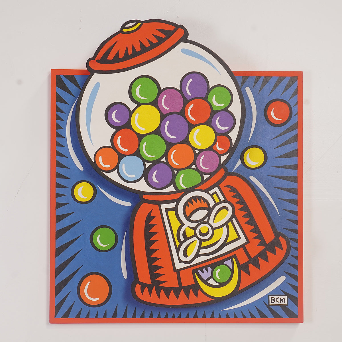 Burton Morris Gumball Pop Artwork, 1999