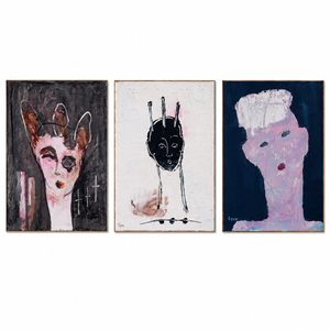 Tony Mose ESOM Original Triptych Artwork