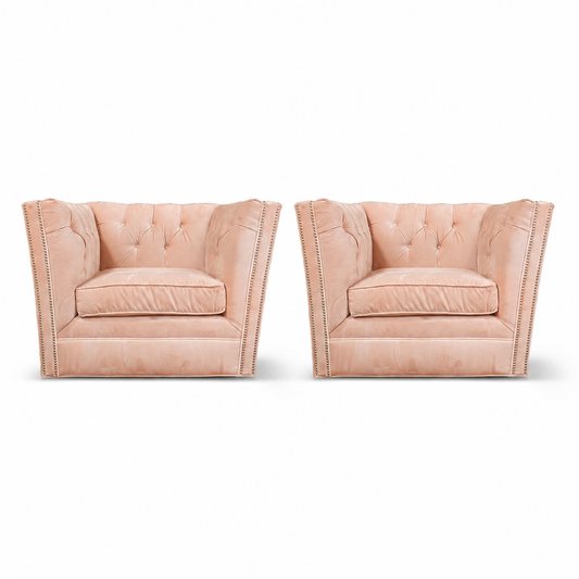 Mitchell Gold + Bob Williams Fiona Armchairs, Pair of