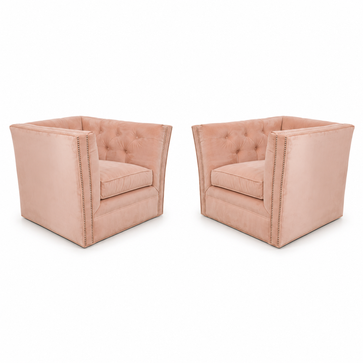 Mitchell Gold + Bob Williams Fiona Armchairs, Pair of