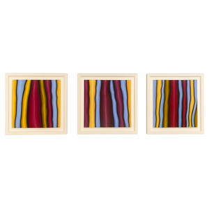 Waymond Anthony Grier Triptych, Signed WAG with COA