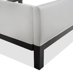 Custom NY Designer Leather King Size Bed Frame