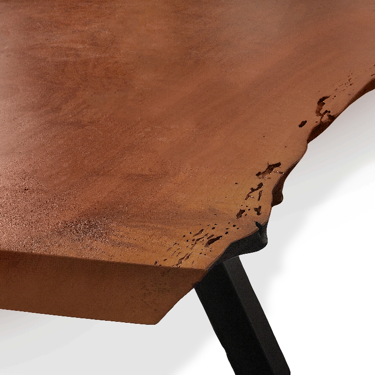 Custom 16 Feet Double Slab Claro Walnut with Cantilever Base Table - George Nakashima Inspired