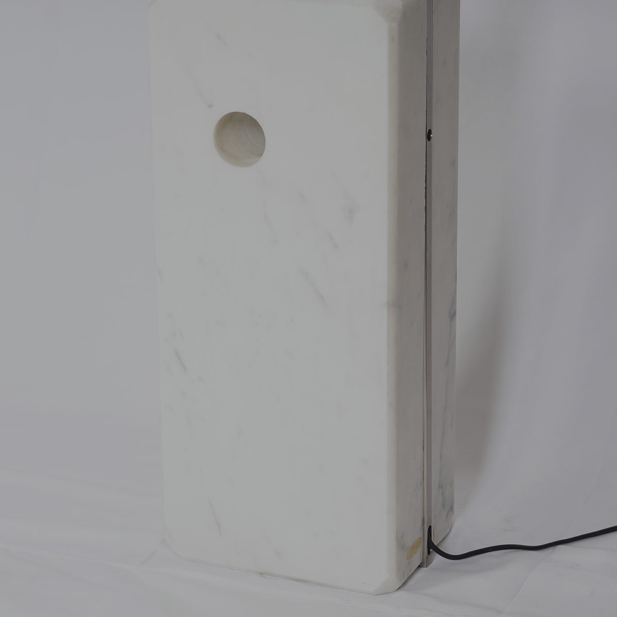 Flos Arco Achille & Pier Giacomo Castiglioni Floor Lamp with Carrara Marble Base, Italy