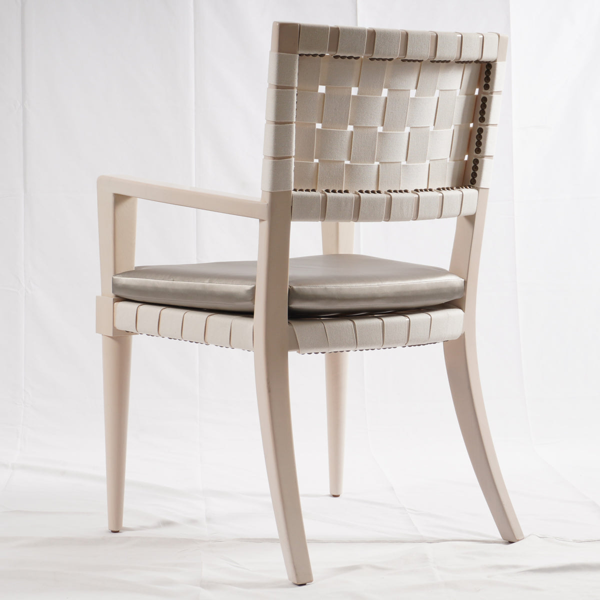 Vicente Wolf The Webbed Dining Armchairs, Set of 3