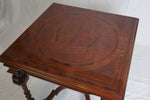 Antique French Inlaid Baroque and Marquetry Table
