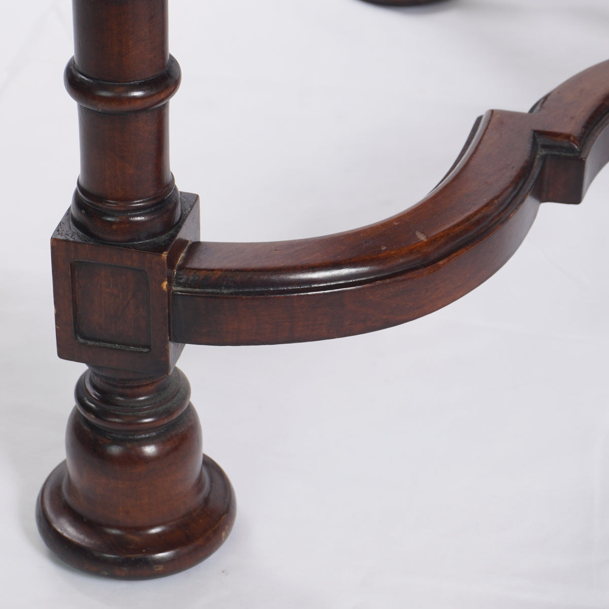 Antique French Inlaid Baroque and Marquetry Table