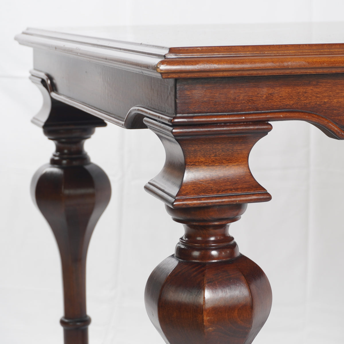 Antique French Inlaid Baroque and Marquetry Table