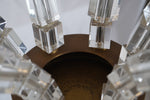 Visual Comfort Crystal Cube Large Chandelier by Chapman & Myers