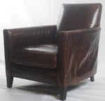 Mitchell Gold + Bob Williams Leather Club Chair