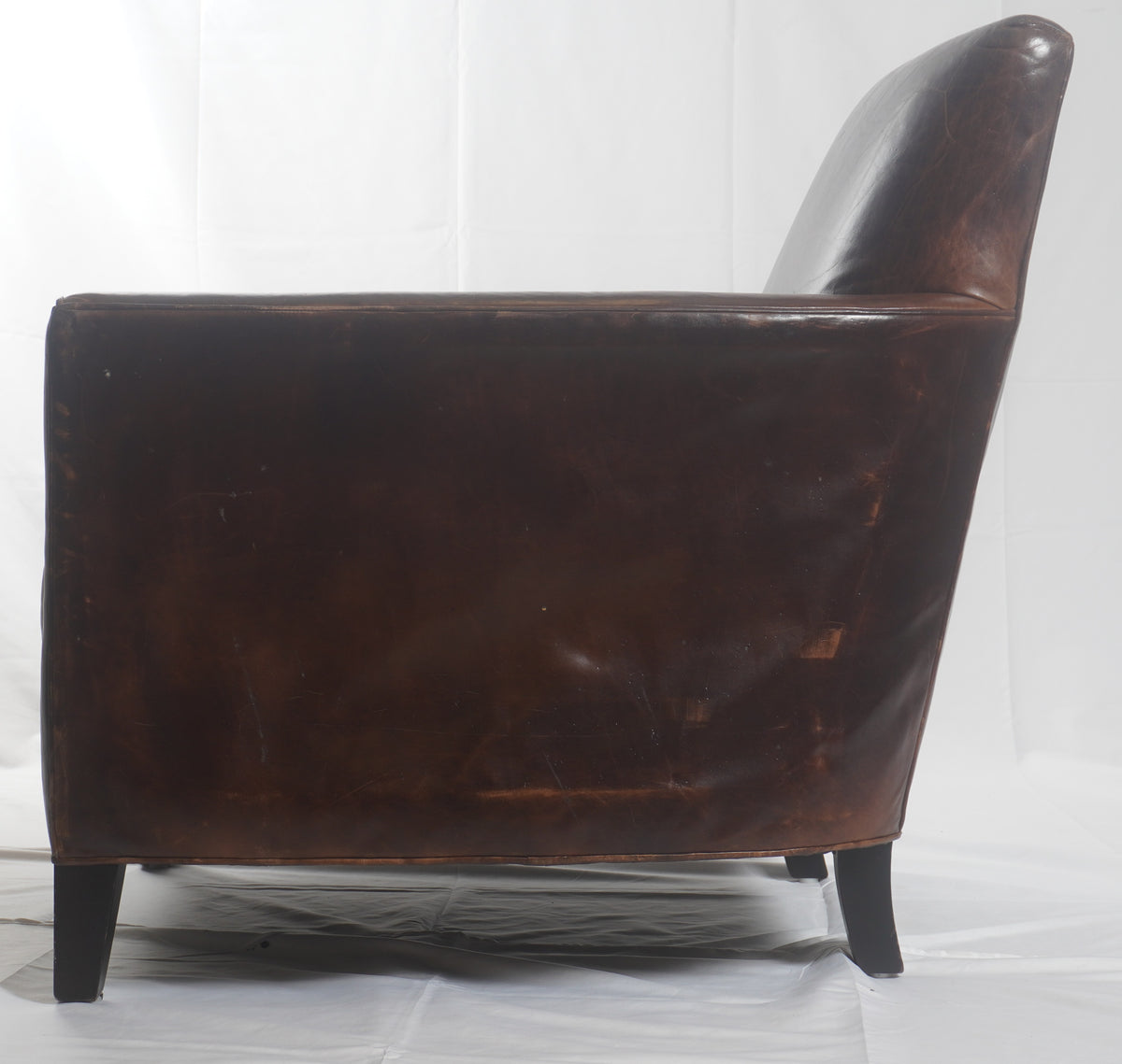 Mitchell Gold + Bob Williams Leather Club Chair