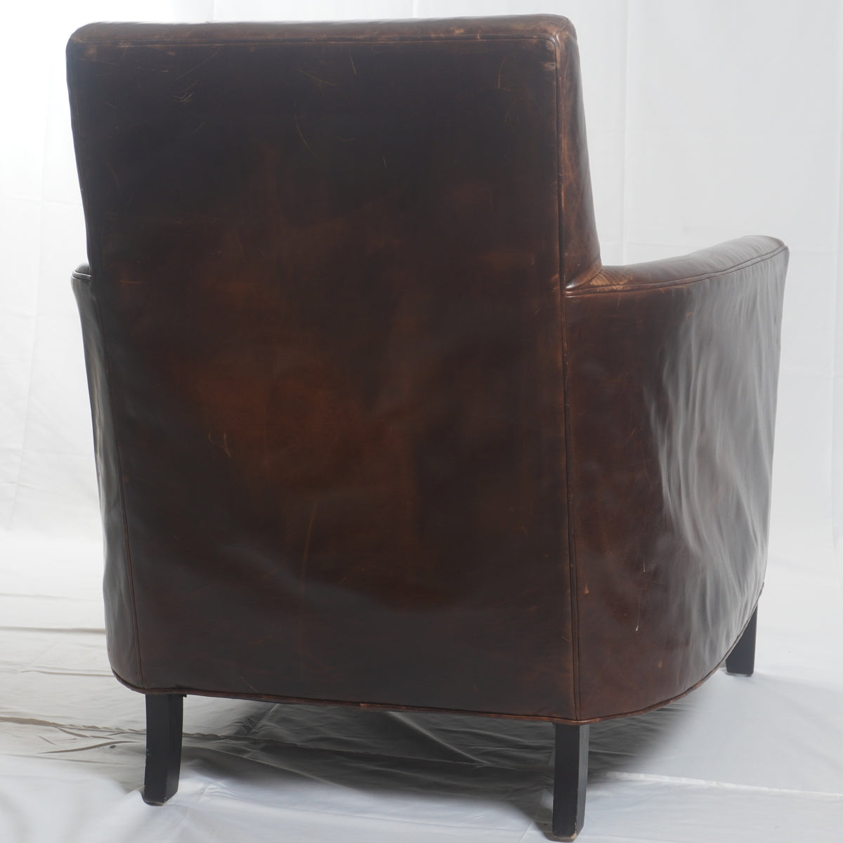 Mitchell Gold + Bob Williams Leather Club Chair