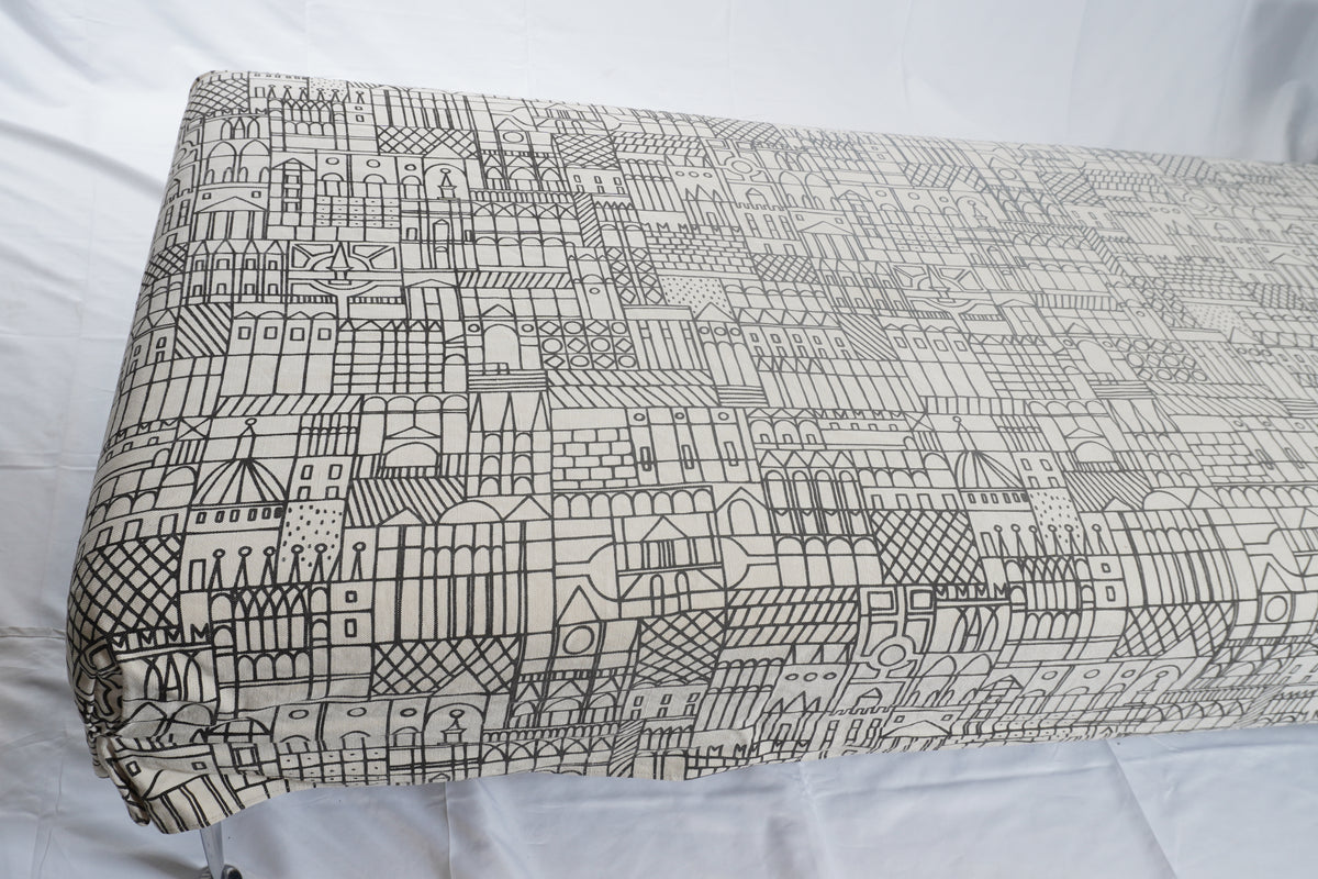 Vitra Suita Bench Ottoman by Antonio Citterio with  Alexander Girard Slipcover Included