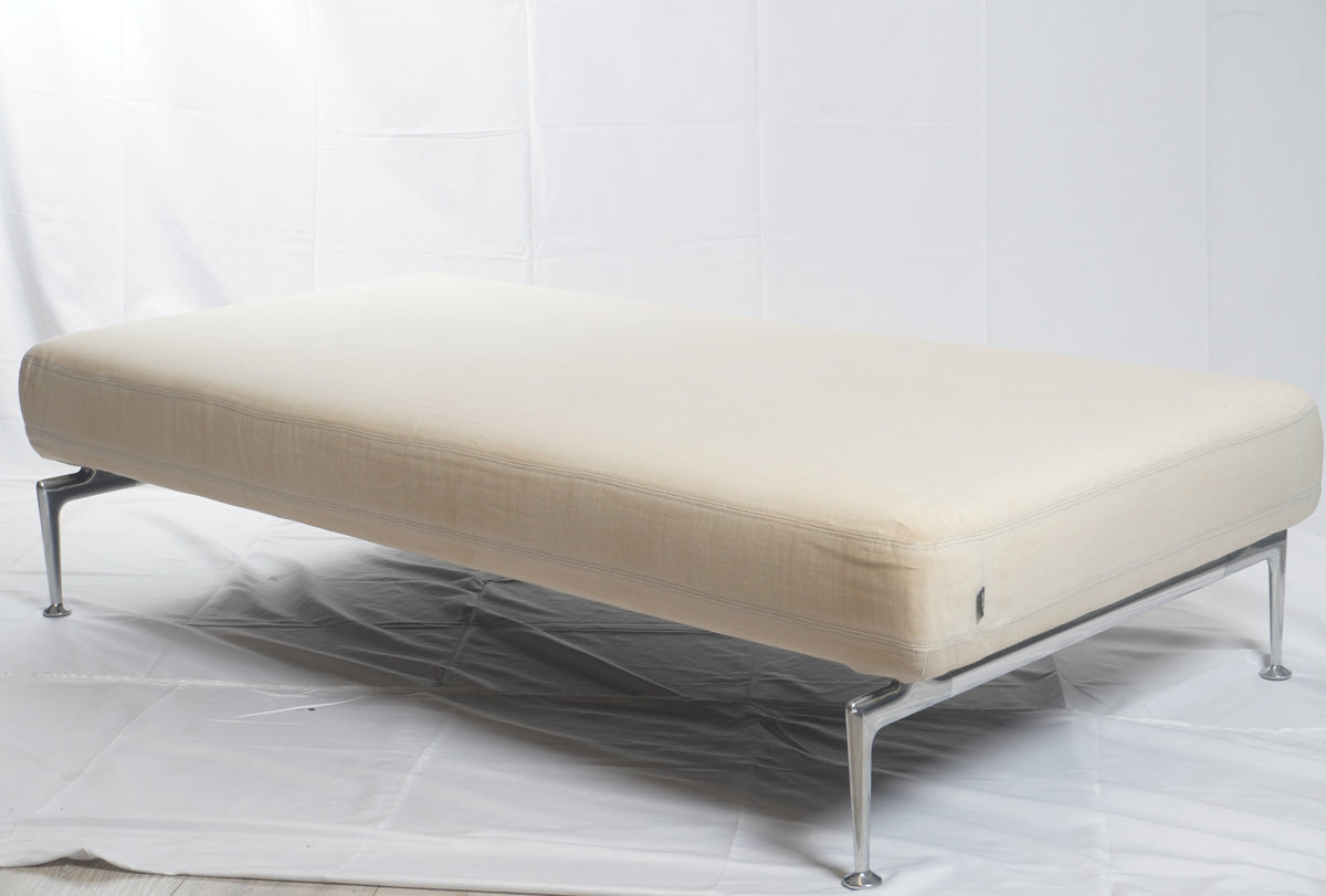 Vitra Suita Bench Ottoman by Antonio Citterio with  Alexander Girard Slipcover Included