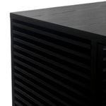 Modern Wood Slat Media Console