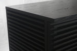 Modern Wood Slat Media Console