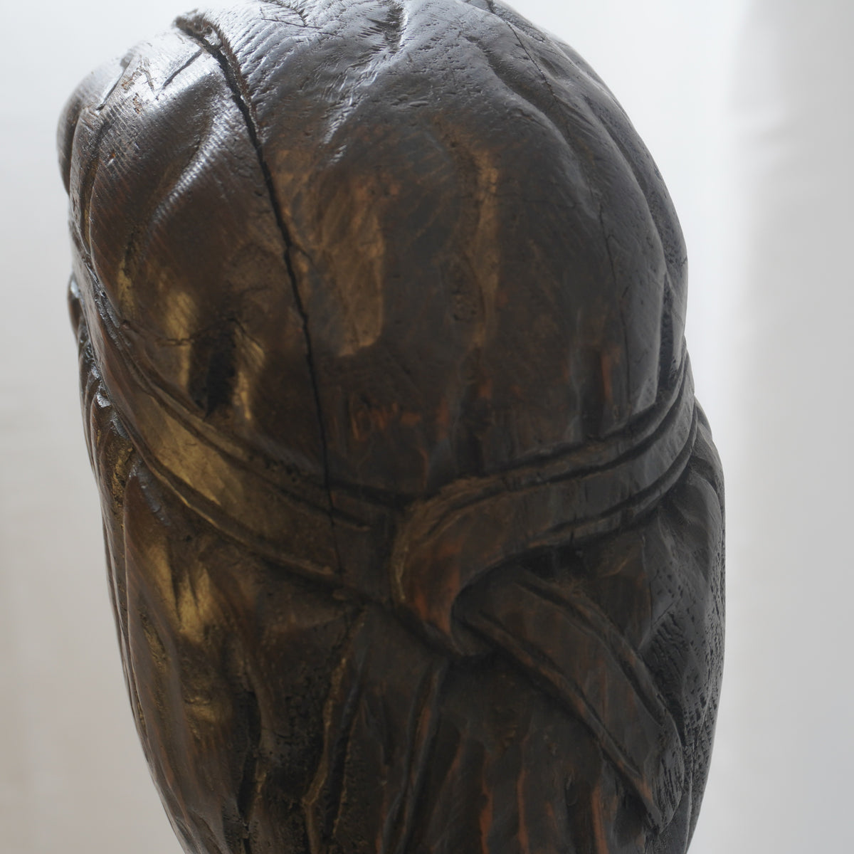 Vintage Egyptian Revival Hand Carved Sphinx, Pair of