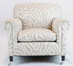 Transitional NYC Custom Upholstered Armchair