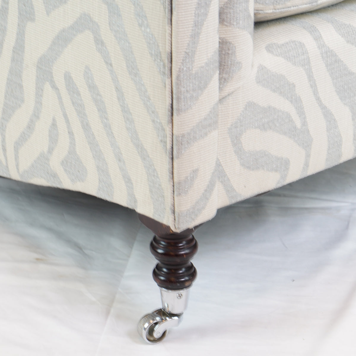 Transitional NYC Custom Upholstered Armchair