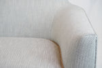 Newly Upholstered Modern Loveseat