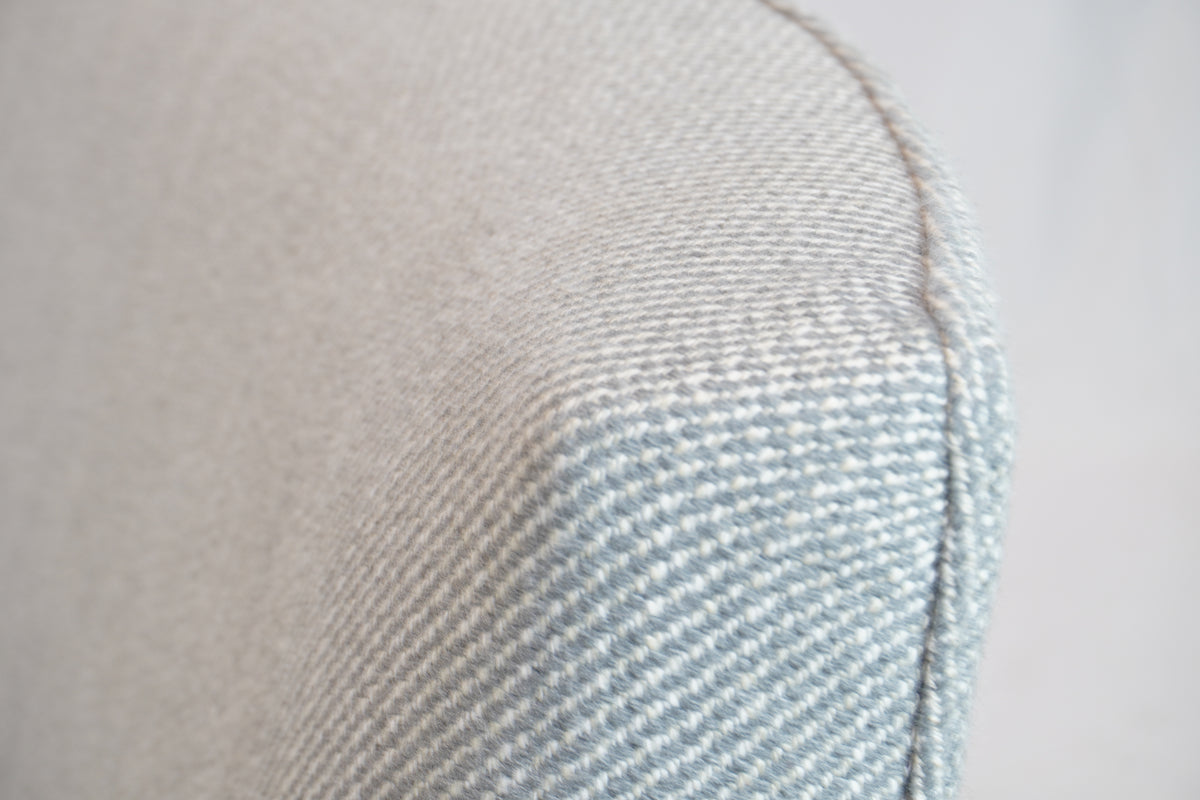 Newly Upholstered Modern Loveseat