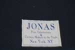 Jonas NY Upholsterer Oval Leather Ottoman or Table