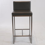Desiron Suffolk Leather Counter Stools, Set of 3