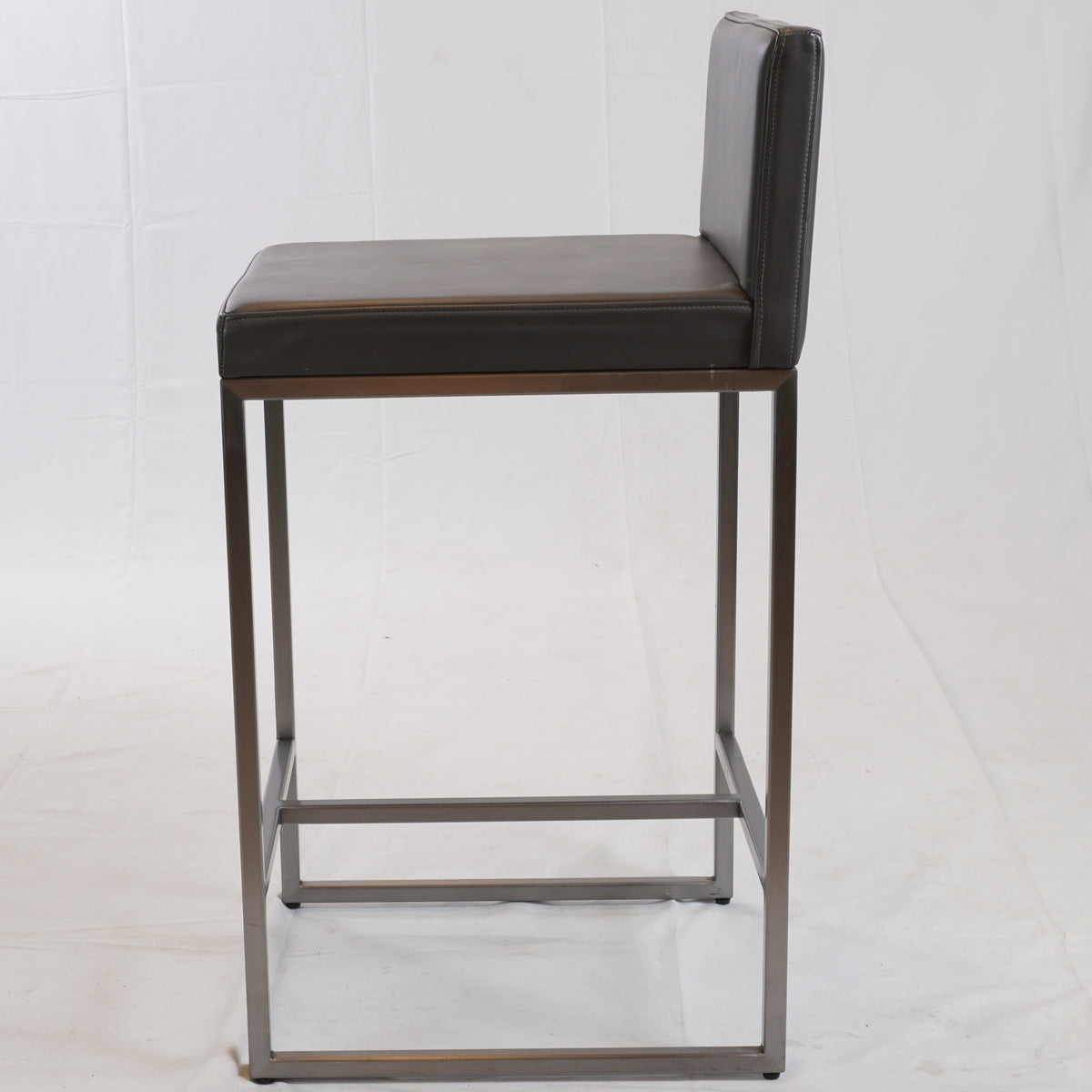 Desiron Suffolk Leather Counter Stools, Set of 3
