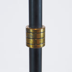 Vintage Italian Brass & Metal Floor Lamps with Tripod Legs C1980s