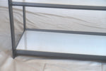 Hawthorn Black Scribed Bookshelf with White Marble from Ben Soleimani