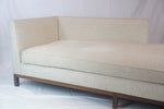 Vintage Edward Wormley Extra Long Chaise - Recently Reupholstered in Boucle Fabric