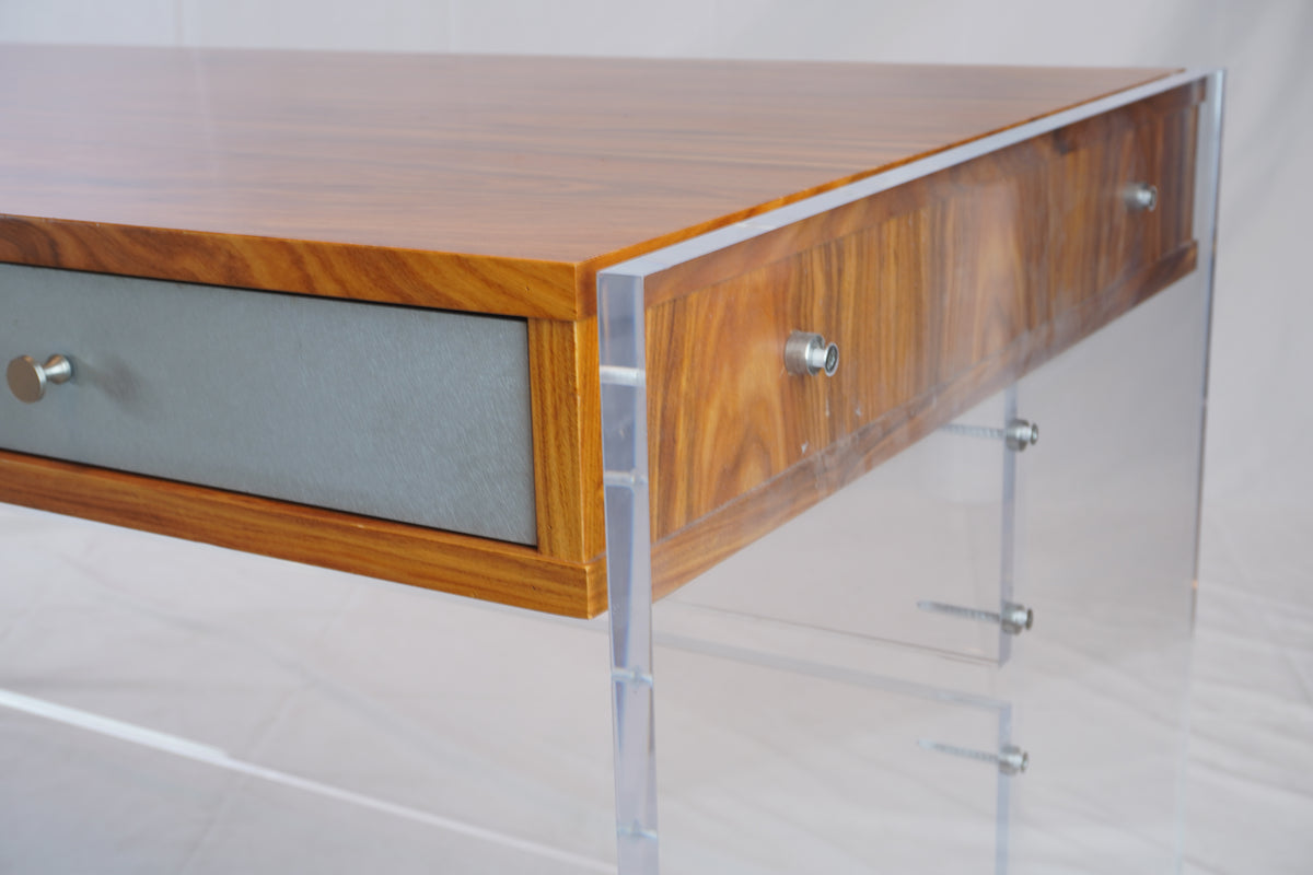 Executive Desk By Poul Norreklit Attributed to Georg Petersen