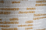 Bohemian Embroidered Gold Decorative Pillows, Set of 2