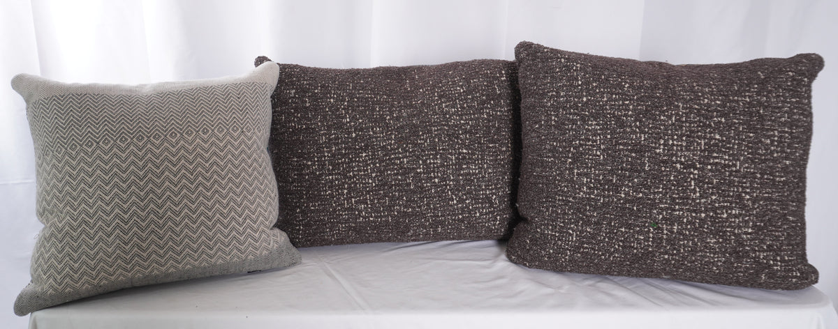 Custom Kilim Decorative Pillows, Set of 3
