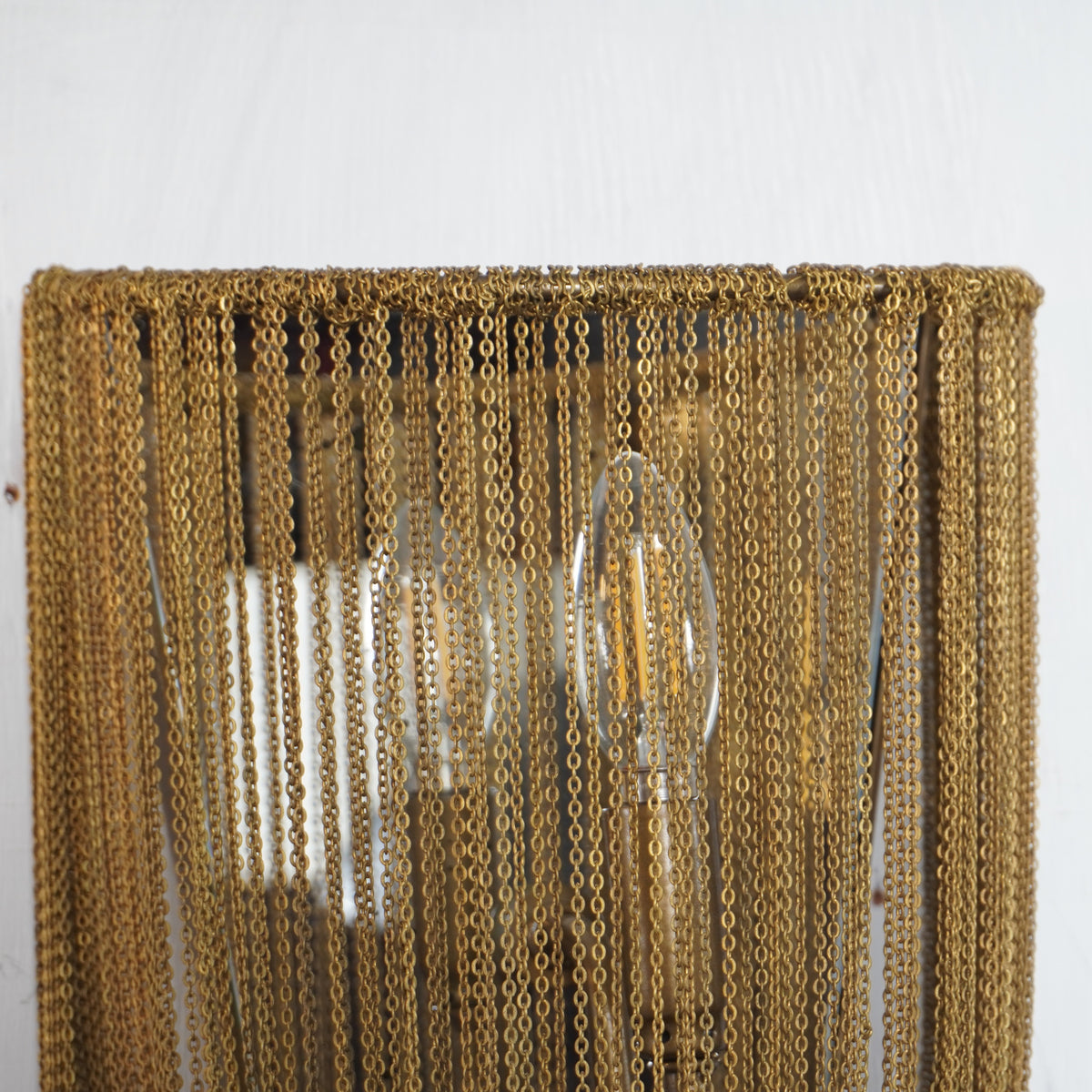 Clutch Modern Alee Large Sconce Staggered Draped Chain, Pair of
